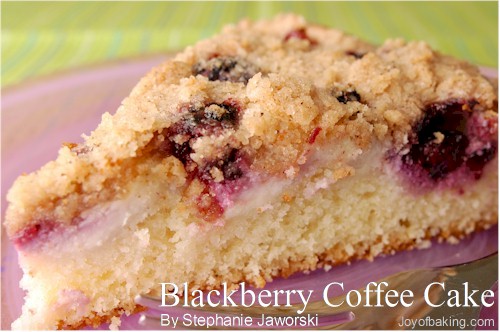 Blackberry Coffee Cake