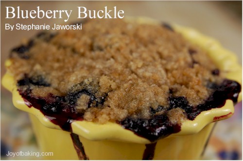 Blueberry Buckle Recipe