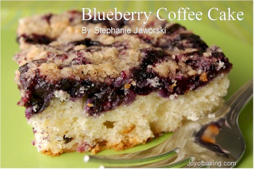 Blueberry Coffee Cake Recipe