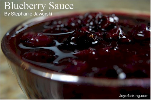 Blueberry Sauce Recipe
