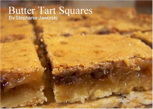 Butter Tart Squares Recipe