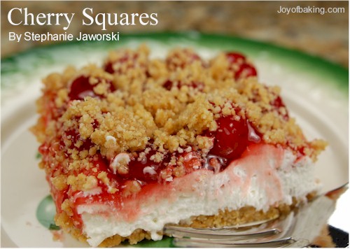 Cherry Squares Recipe
