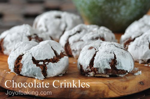 Chocolate Crinkles Recipe