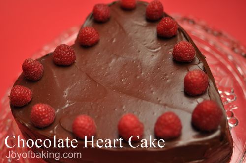 Chocolate Heart Cake Recipe