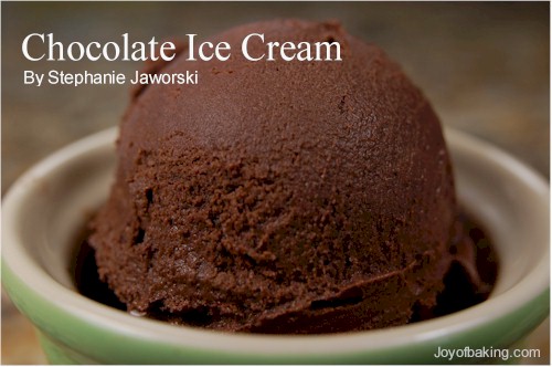 Chocolate Ice Cream Recipe