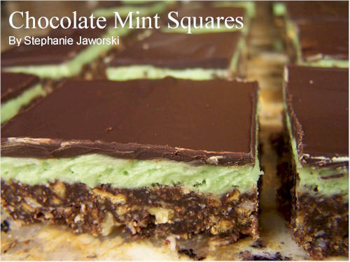 Chocolate Mint Squares Recipe