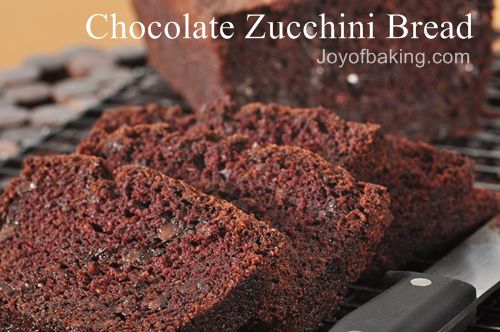 Chocolate Zucchini Bread Recipe
