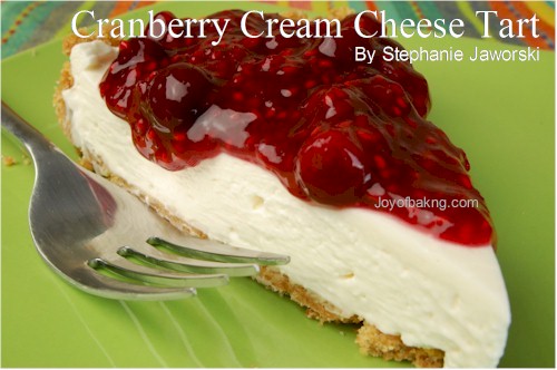 Cranberry Cream Cheese Tart Recipe