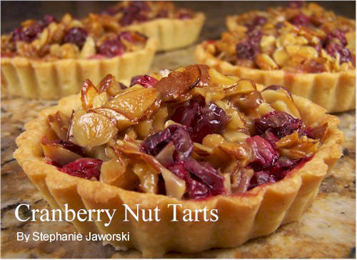 Cranberry Nut Tarts Recipe