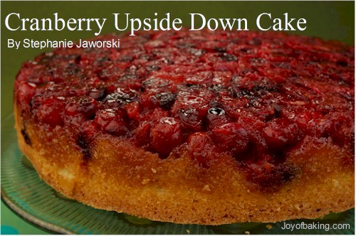 Cranberry Upside Down Cake Recipe