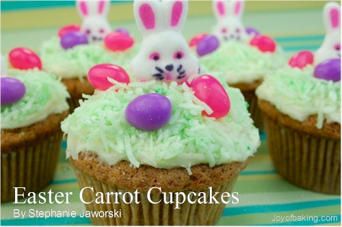 cute easter cupcakes recipes. Easter Carrot Cupcakes Recipe