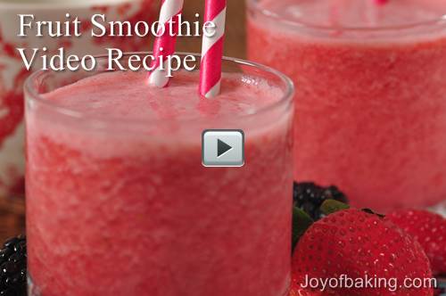 Fruit Smoothie Recipe