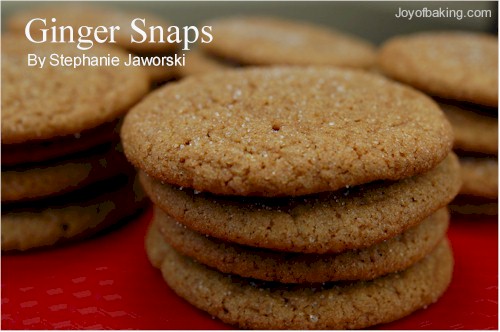 Ginger Snaps Recipe