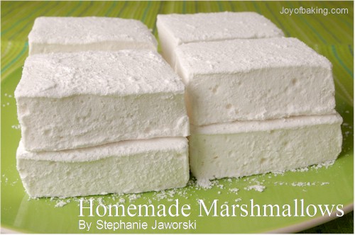 Homemade Marshmallows Recipe