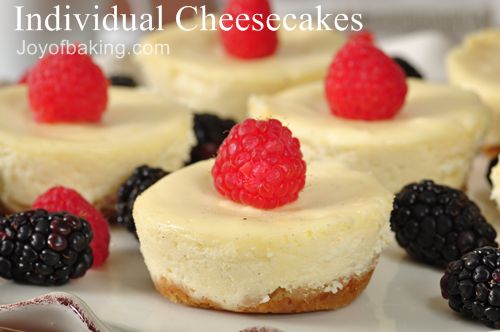 Individual Cheesecake Recipe