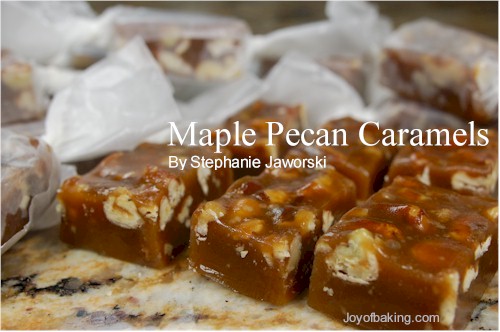 Maple Pecan Caramels Recipe