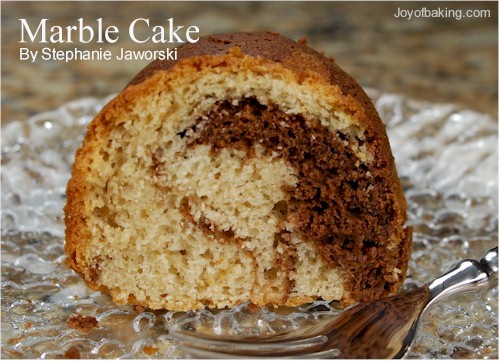 Marble Cake Recipe
