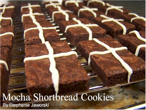 Mocha Shortbreads Recipe
