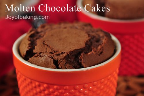 Molten Chocolate Cakes 