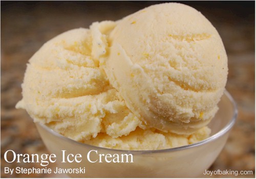 Orange Ice Cream