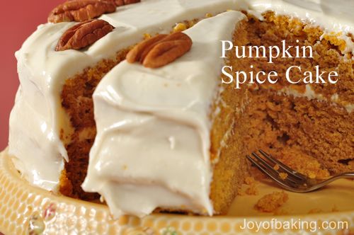 Pumpkin Spice Cake Recipe