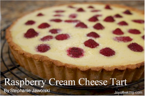 Raspberry Cream Cheese Tart Recipe