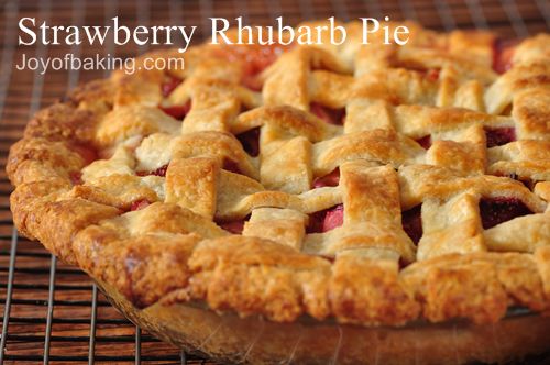 Strawberry Rhubarb Pie Recipe