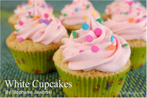 White Cupcakes Recipe