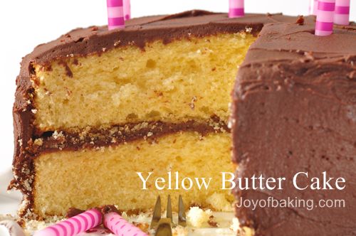 Yellow Butter Cake Recipe