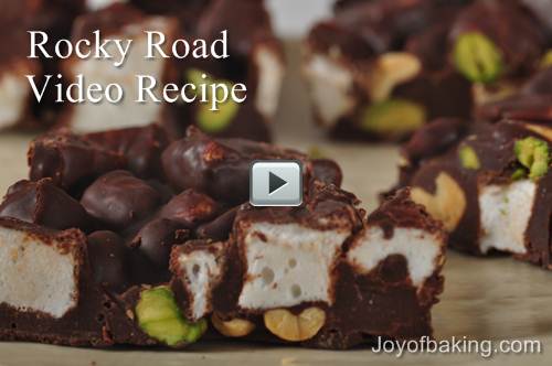 Rocky Road Video Recipe – Joyofbaking.com
