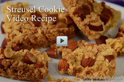 Streusel Cookie Video Recipe – Joyofbaking.com
