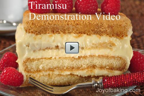 joy Video recipes17 baking   tiramisu of â€“ & recipe cake  Joyofbaking.com Tiramisu