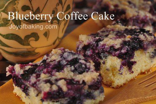 Blueberry cranberry coffee cake recipes