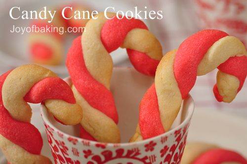 Christmas Candy Cane Cookies