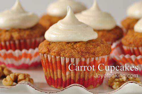 Carrot Cupcakes Recipe