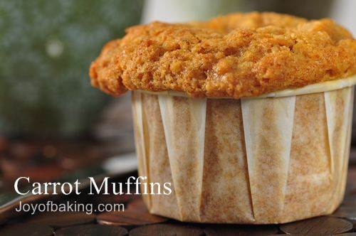 Carrot muffin recipes