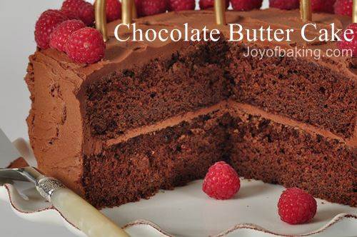 Chocolate Butter Cake Recipe