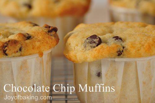 Chocolate Chip Muffins Recipe