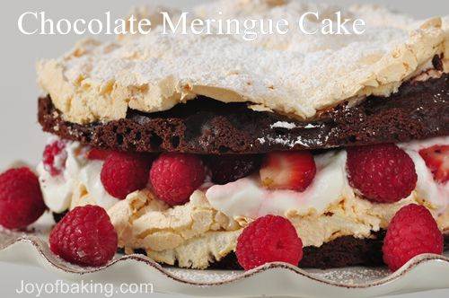 Chocolate Meringue Cake Recipe