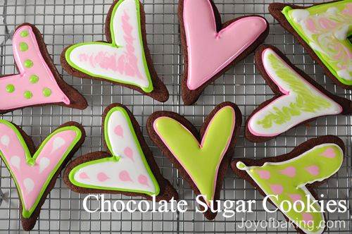 Chocolate SUGAR COOKIE RECIPE - Joyofbaking.com *Tested Recipe*