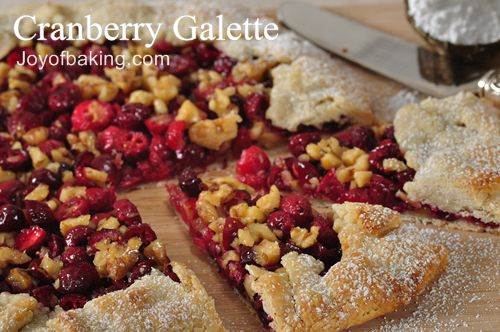 Cranberry Galette Recipe