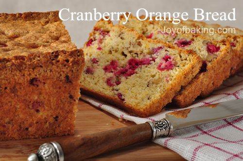 Orange cranberry bread recipes
