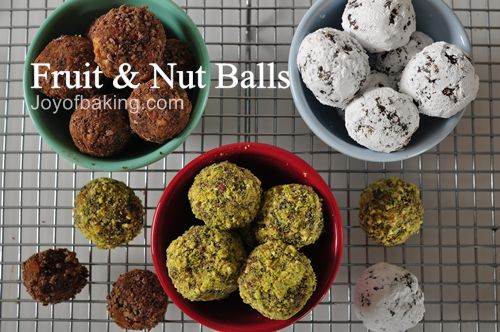 Fruit and Nut Balls Recipe