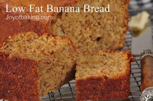 Low fat banana bread
