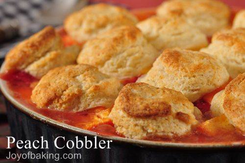 peach  cobbler