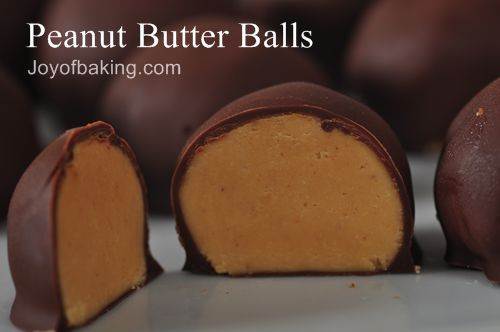 Peanut Butter Balls Recipe & Photo