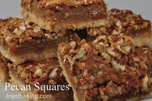 Pecan Squares Recipe