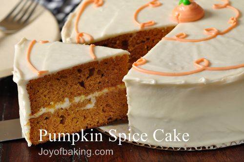 Pumpkin Spice Cake Recipe