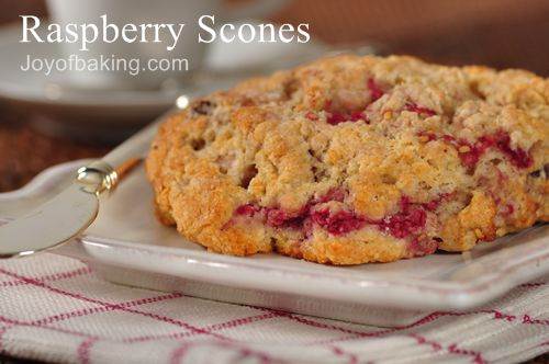Raspberry Scones