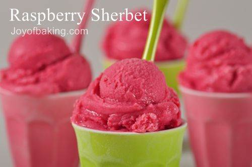 Raspberry Sherbet Recipe